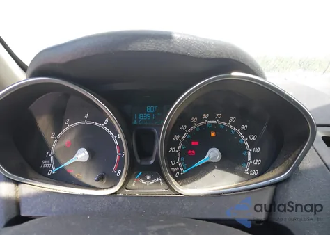 2018 Ford Fiesta Se из США, поврежденный, VIN 3FADP4EJ6JM100436